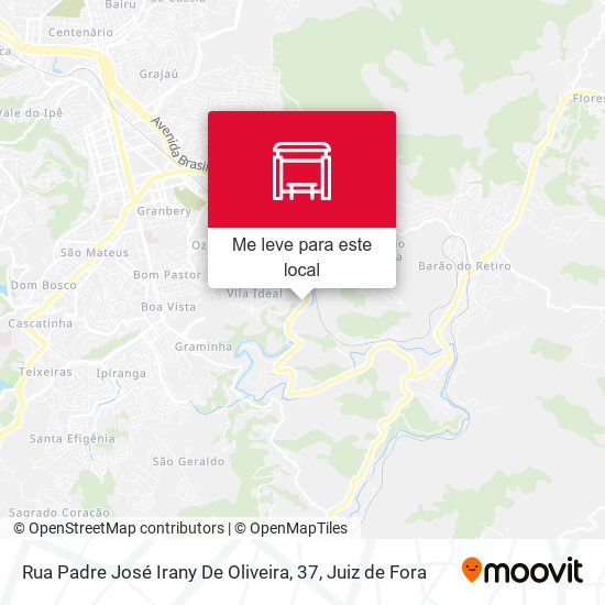 Rua Padre José Irany De Oliveira, 37 mapa