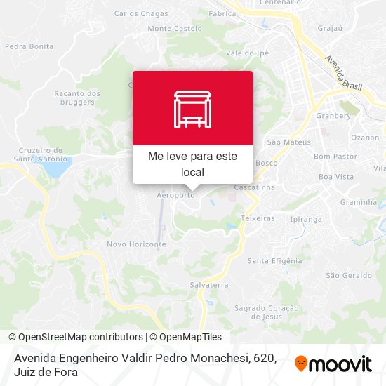 Avenida Engenheiro Valdir Pedro Monachesi, 620 mapa
