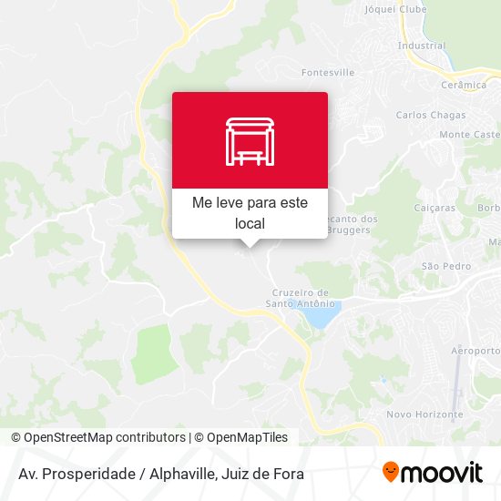Av. Prosperidade / Alphaville mapa