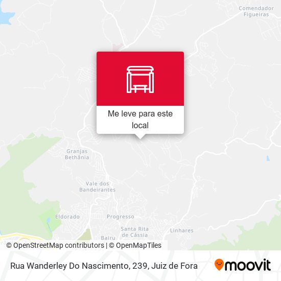 Rua Wanderley Do Nascimento, 239 mapa
