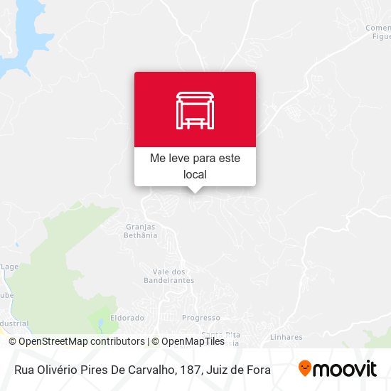 Rua Olivério Pires De Carvalho, 187 mapa