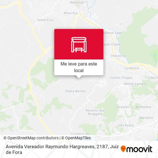 Avenida Vereador Raymundo Hargreaves, 2187 mapa