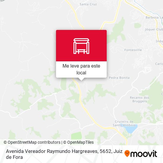 Avenida Vereador Raymundo Hargreaves, 5652 mapa
