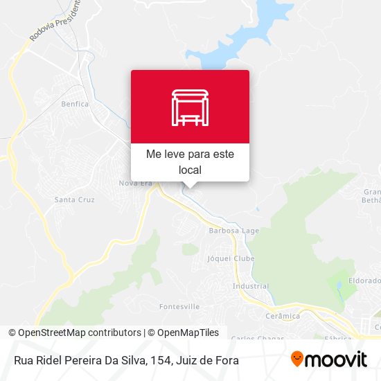 Rua Ridel Pereira Da Silva, 154 mapa