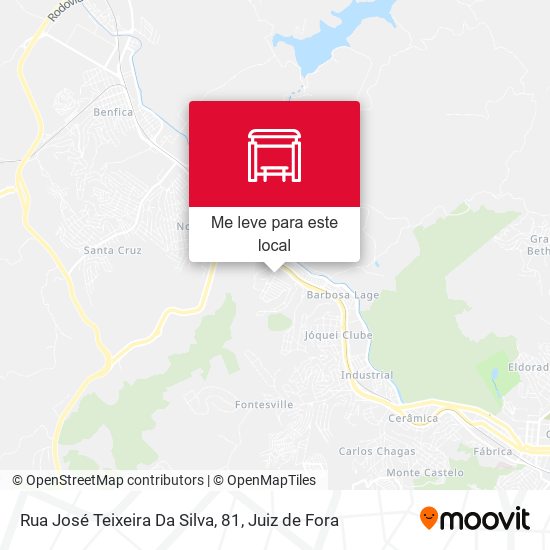 Rua José Teixeira Da Silva, 81 mapa