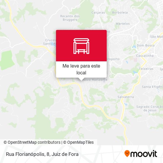 Rua Florianópolis, 8 mapa