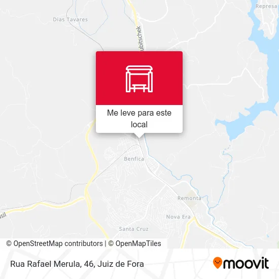 Rua Rafael Merula, 46 mapa