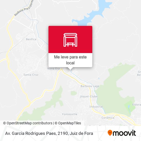 Av. Garcia Rodrigues Paes, 2190 mapa