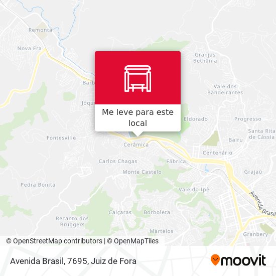 Avenida Brasil, 7695 mapa