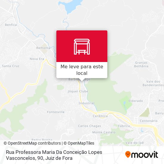 Rua Professora Maria Da Conceição Lopes Vasconcelos, 90 mapa