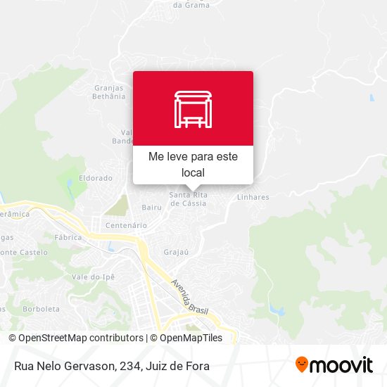 Rua Nelo Gervason, 234 mapa