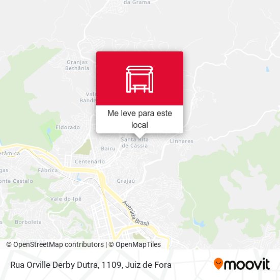Rua Orville Derby Dutra, 1109 mapa