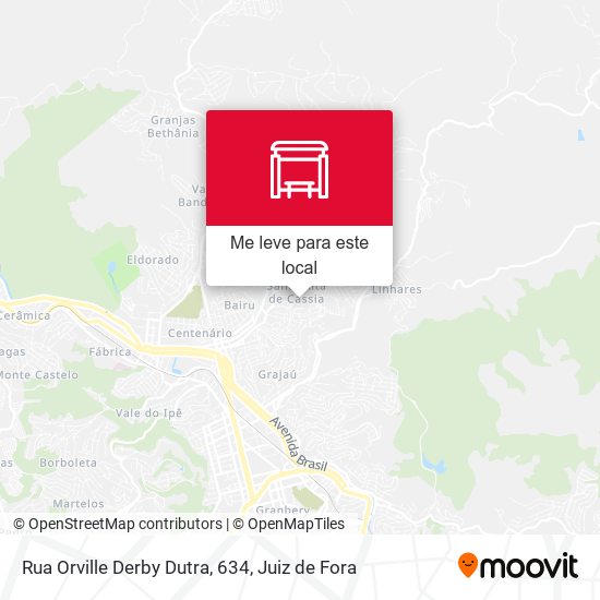 Rua Orville Derby Dutra, 634 mapa