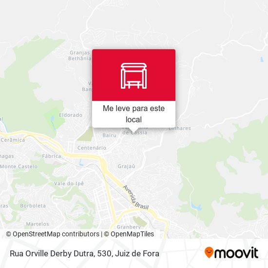 Rua Orville Derby Dutra, 530 mapa