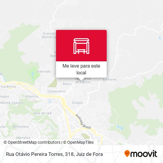 Rua Otávio Pereira Torres, 318 mapa