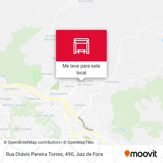 Rua Otávio Pereira Torres, 490 mapa