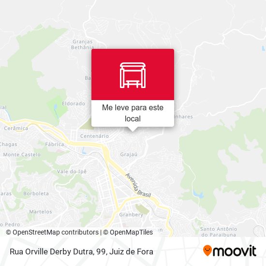 Rua Orville Derby Dutra, 99 mapa