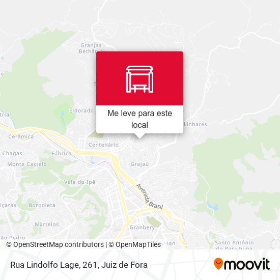 Rua Lindolfo Lage, 261 mapa