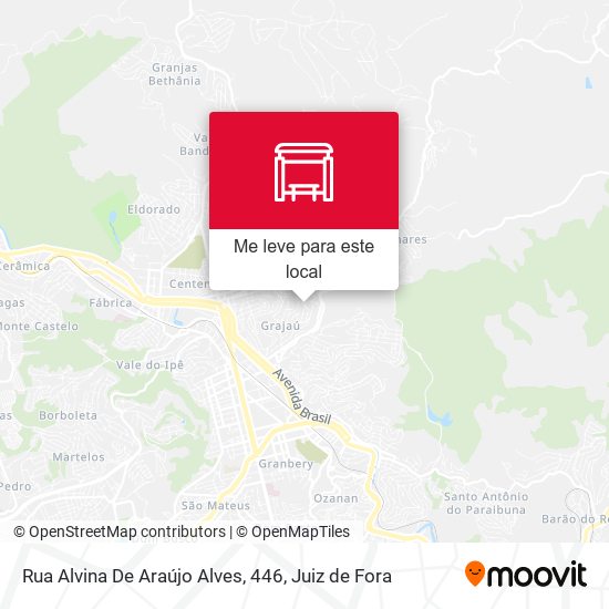 Rua Alvina De Araújo Alves, 446 mapa