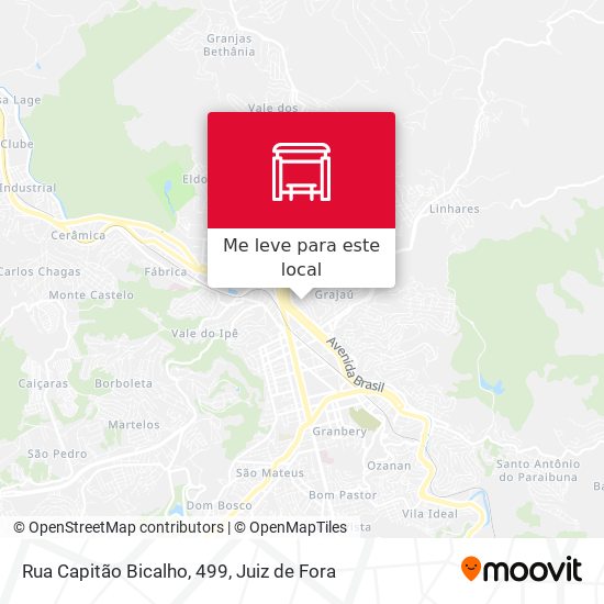 Rua Capitão Bicalho, 499 mapa