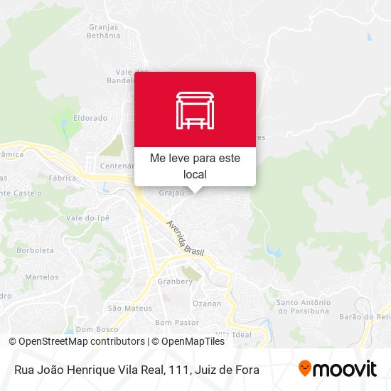 Rua João Henrique Vila Real, 111 mapa