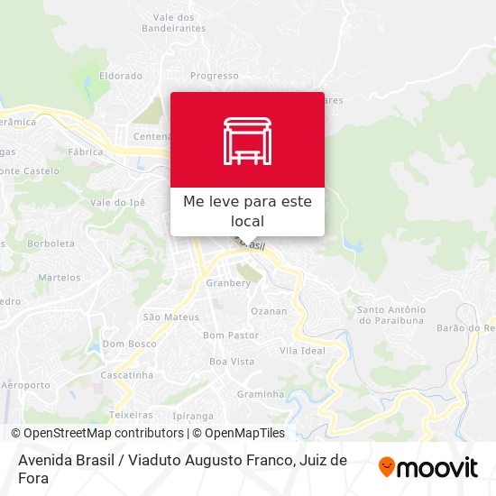 Avenida Brasil / Viaduto Augusto Franco mapa