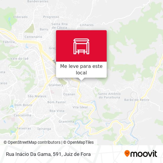 Rua Inácio Da Gama, 591 mapa