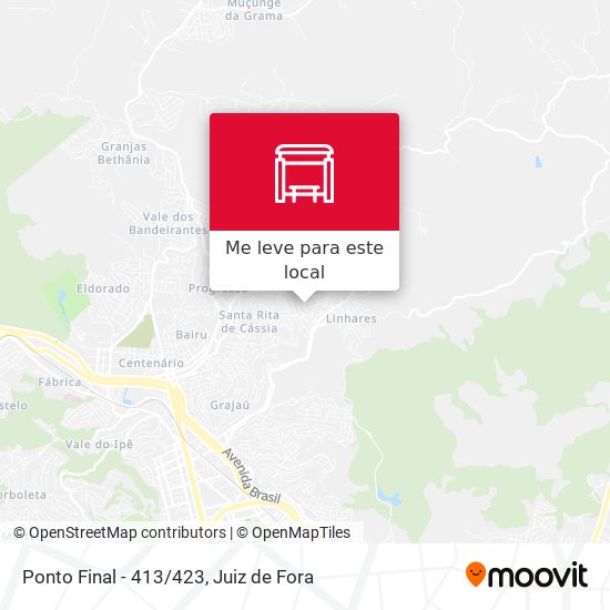 Ponto Final - 413/423 mapa