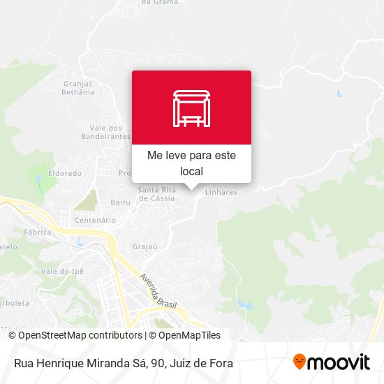 Rua Henrique Miranda Sá, 90 mapa