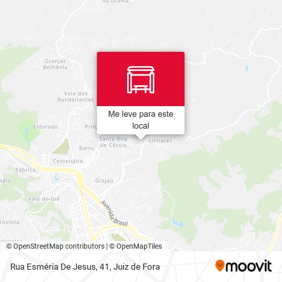 Rua Esméria De Jesus, 41 mapa