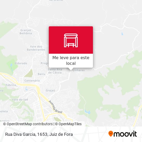 Rua Diva Garcia, 1653 mapa