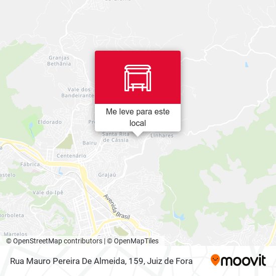 Rua Mauro Pereira De Almeida, 159 mapa