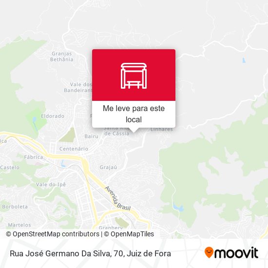 Rua José Germano Da Silva, 70 mapa