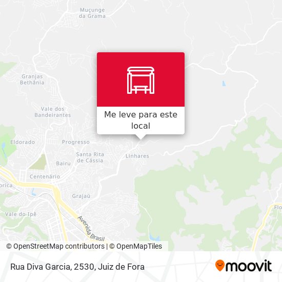 Rua Diva Garcia, 2530 mapa
