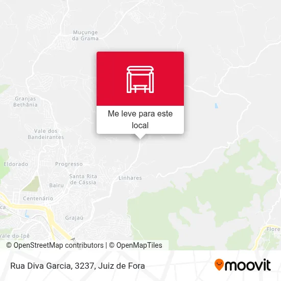 Rua Diva Garcia, 3237 mapa