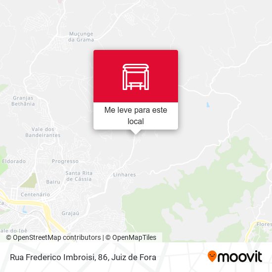 Rua Frederico Imbroisi, 86 mapa