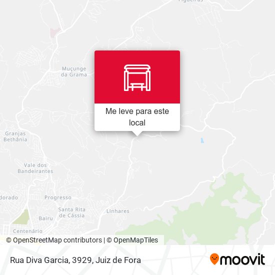 Rua Diva Garcia, 3929 mapa