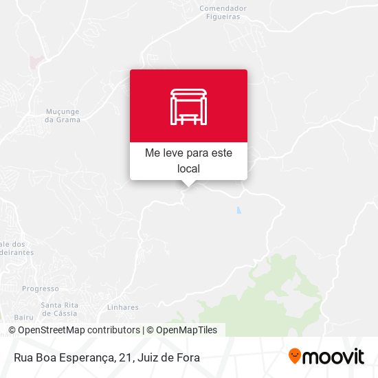 Rua Boa Esperança, 21 mapa