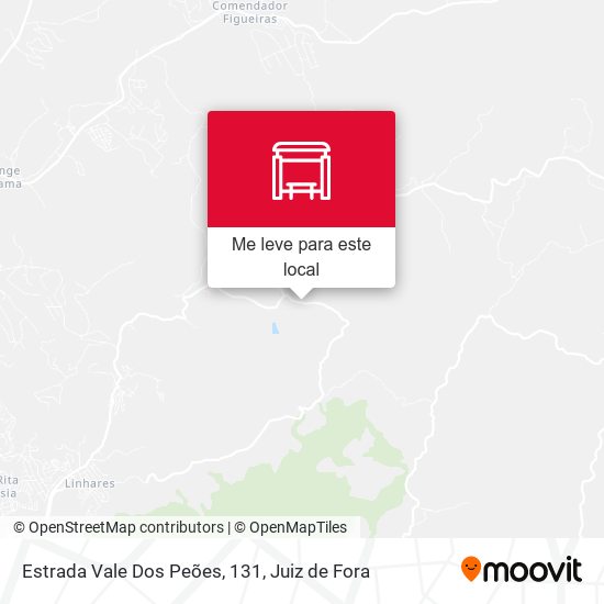 Estrada Vale Dos Peões, 131 mapa
