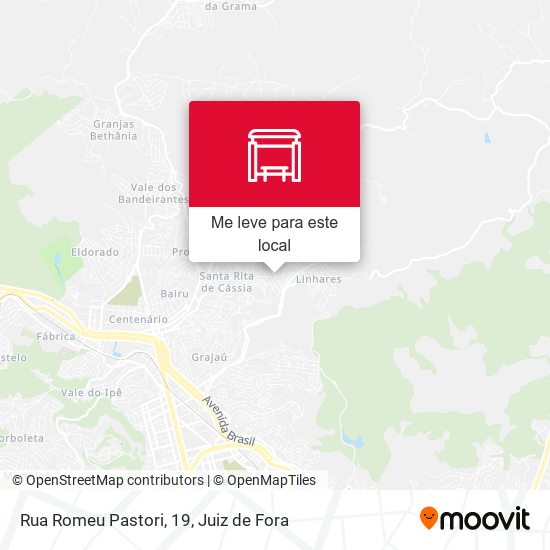 Rua Romeu Pastori, 19 mapa