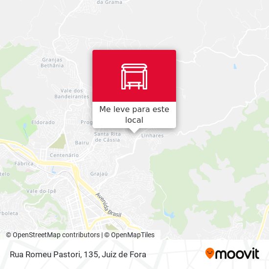 Rua Romeu Pastori, 135 mapa