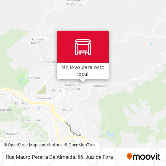 Rua Mauro Pereira De Almeida, 56 mapa