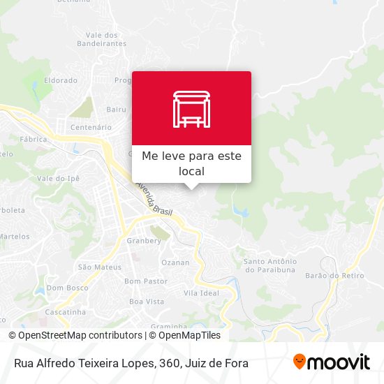 Rua Alfredo Teixeira Lopes, 360 mapa