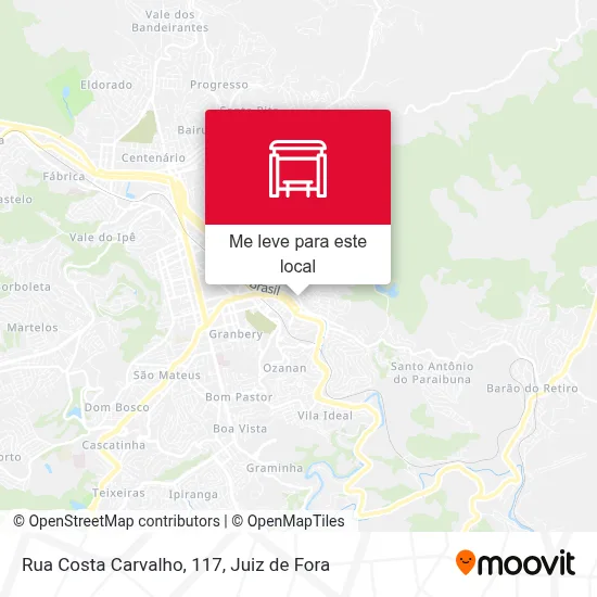 Rua Costa Carvalho, 117 mapa