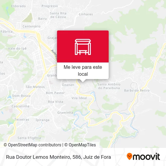 Rua Doutor Lemos Monteiro, 586 mapa