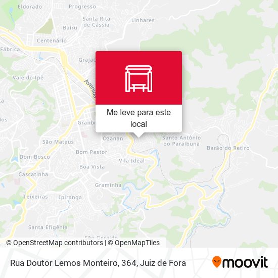 Rua Doutor Lemos Monteiro, 364 mapa
