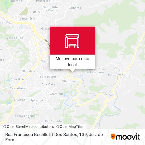 Rua Francisca Bechllufft Dos Santos, 139 mapa