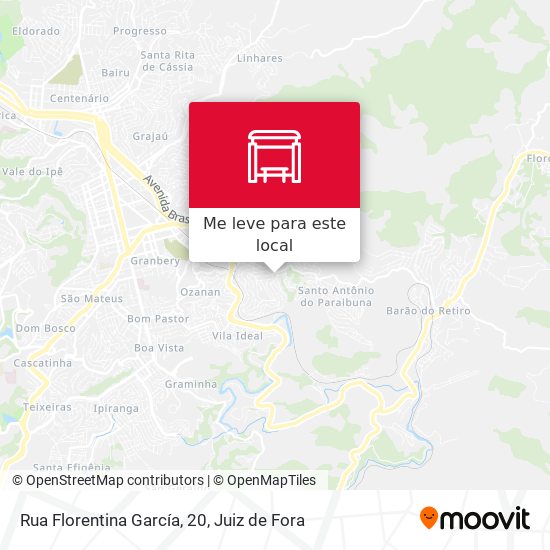 Rua Florentina García, 20 mapa