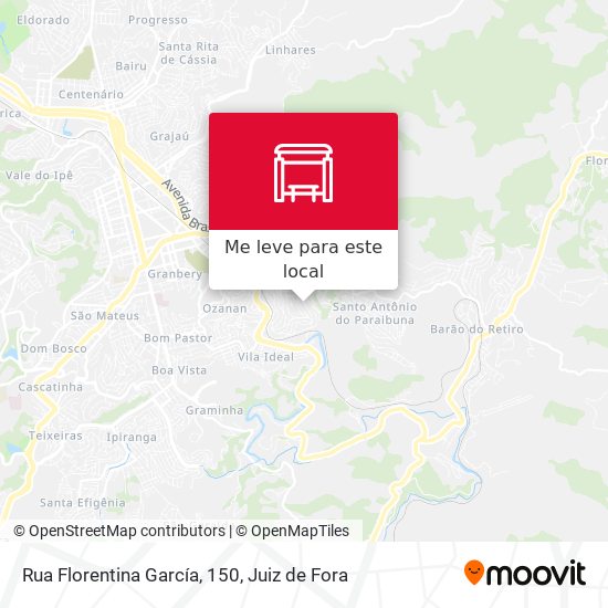 Rua Florentina García, 150 mapa
