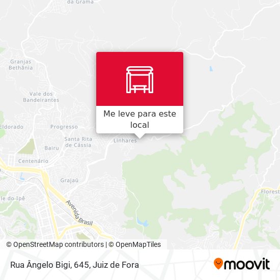 Rua Ângelo Bigi, 645 mapa
